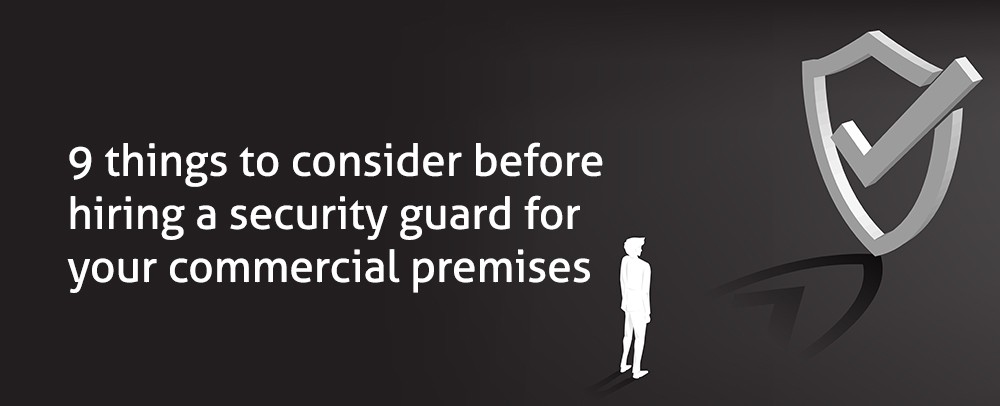 security guards for commercial premises