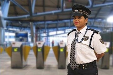 female security guard